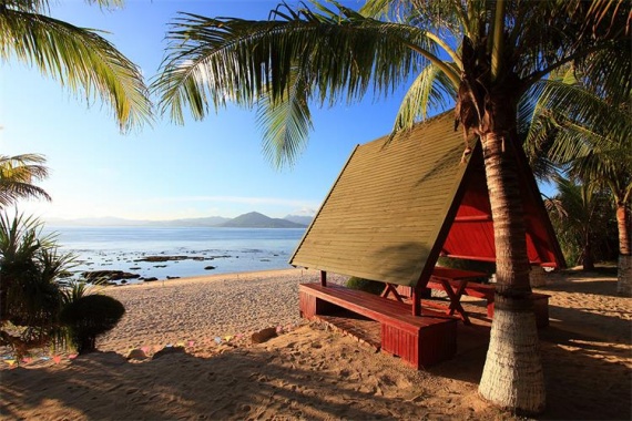 康輝旅游網(wǎng)【網(wǎng)紅雙島】海南 三亞 海花島、呆呆島、直升機(jī)飛行、南山文化苑 雙動(dòng)五日游