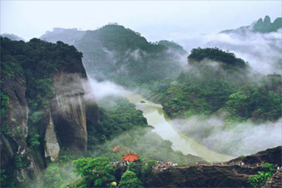 康輝旅游網(wǎng)<漫游武夷>廣州往返天游峰、云窩、大紅袍、武夷宮、含九曲溪竹筏漂流雙動4天