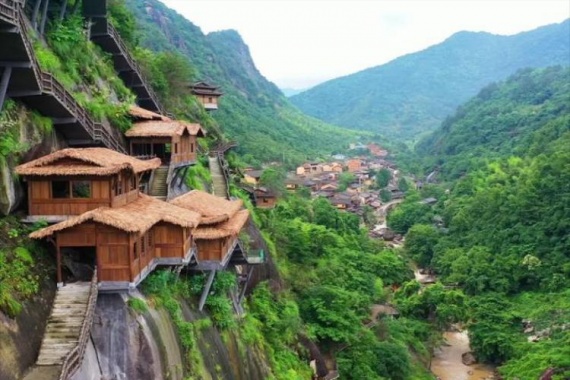 康辉旅游网广州往返南昌，望仙谷、三清山、庐山三叠泉、婺源篁岭、东林大佛、景德镇高铁五天