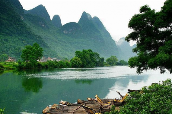 康辉旅游网<经典>3-4月WY漓想千古情，广西千古情+兴坪漓江+遇龙河竹筏+象鼻山动车3天