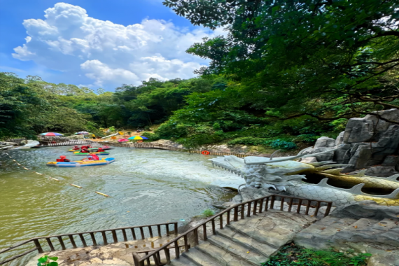 康辉旅游网<茶花之约>广州往返高明游龙峡美食纯玩1天